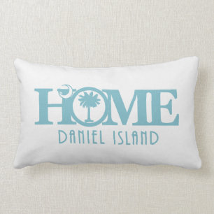Almofada Lombar HOME Daniel Island (azul claro)