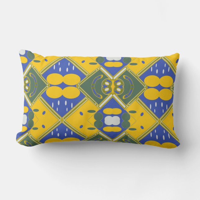 Almofada Lombar Home Decor - Travesseiro decorativo (Frente)