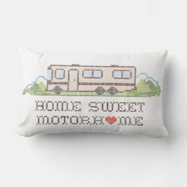 Almofada Lombar Home Sweet Motor Home Travesseiro