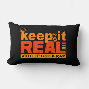 Almofada Lombar HOP HIP e travesseiro decorativo personalizado RAP