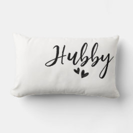 Almofada Lombar Hubby, minimalist wedding pillow