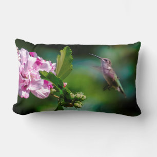 Almofada Lombar Hummingbird com garganta de rubi - Fotografia orig