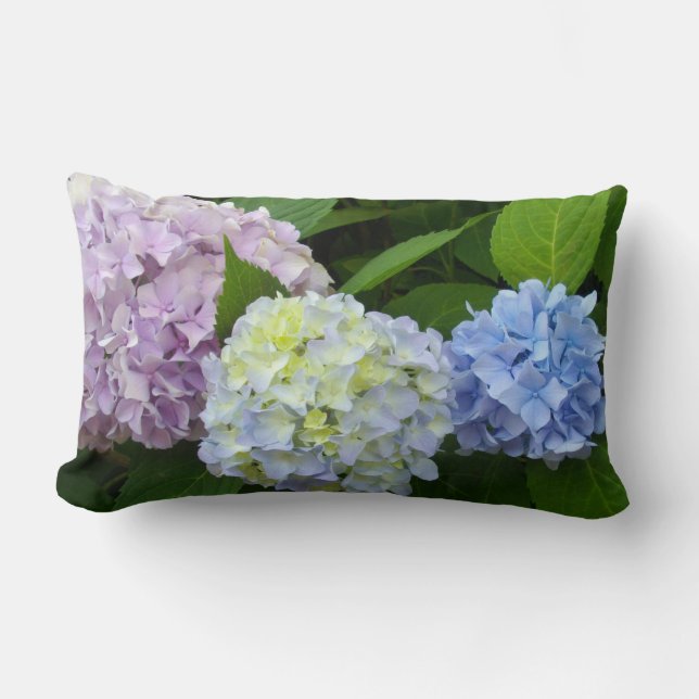 Almofada Lombar Hydrangeas (Frente)