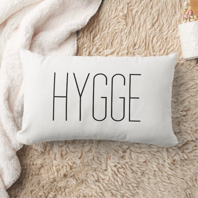 Almofada Lombar Hygge Black Thin (Cobertor)
