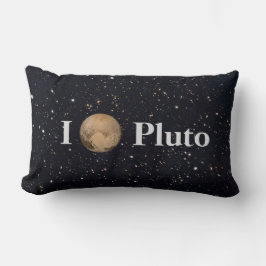 Almofada Lombar I Heart Pluto Starry Sky