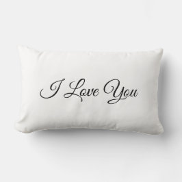 Almofada Lombar I Love You Coussin décoratif