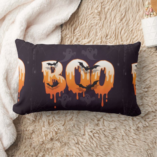 Almofada Lombar Ilustração da Noite de Halloween (Cobertor)