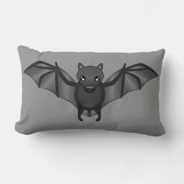 Almofada Lombar Ilustração de Bat Halloween de Cartoon Bonito