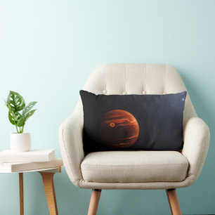 Almofada Lombar Ilustração Do Exoplaneta Vhs 1256 B E Das Suas Est
