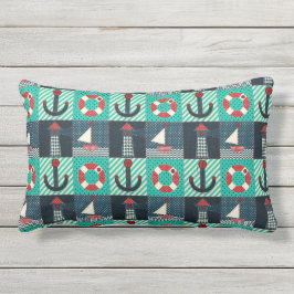 Almofada Lombar Imagem de patch náutico