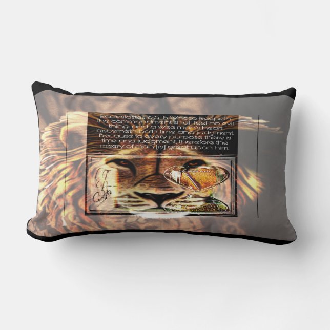 Almofada Lombar Imagens de Escritura 01 (Frente)