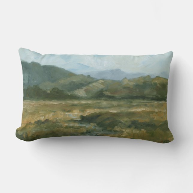 Almofada Lombar Impasto Paisagem III (Frente)