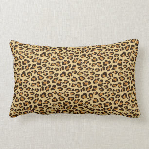 Almofada Lombar Impressão da pele do leopardo