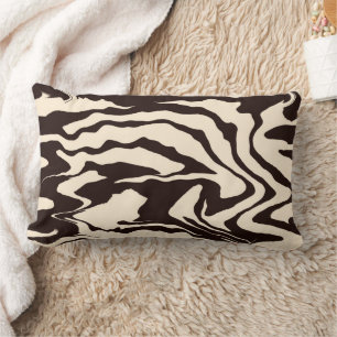 Almofada Lombar Impressão de Zebra Animal