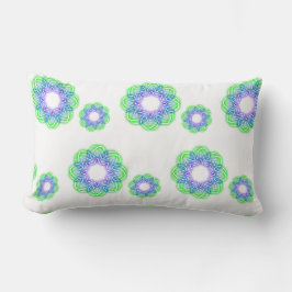 Almofada Lombar Impressões de caleidoscópio