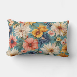 Almofada Lombar Incrível e elegante Flores de Verão