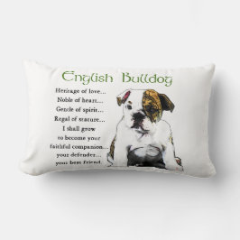 Almofada Lombar Inglês Bulldog Heritage of Love