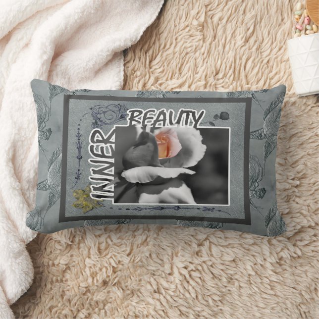 Almofada Lombar Inspiração de beleza interior (Cobertor)