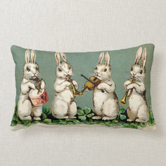 Almofada Lombar Instrumentos De Jogar Bunnies Vintage