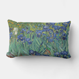 Almofada Lombar Íris, Pintura a Óleo Floral, Vincent Van Gogh
