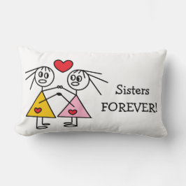 Almofada Lombar Irmãs PARA SEMPRE BONITAS Design