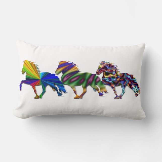 Almofada Lombar Islandeses selvagens (Frente)