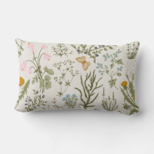 Almofada Lombar Jardim Botânico primavera, Floral