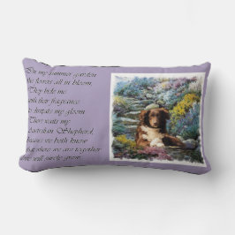 Almofada Lombar Jardim de Verão do Poema Australiano