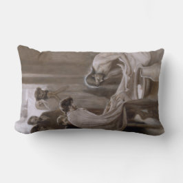 Almofada Lombar Jesus Lavando os Pés de Seus Discípulos