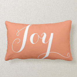 Almofada Lombar "Joy", "Hope" Natal e Coral de Ano Novo