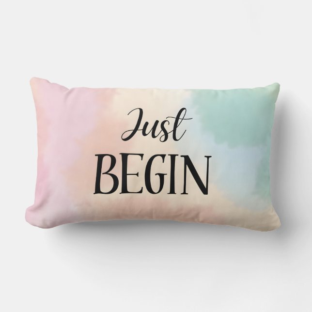 Almofada Lombar Just Begin (Frente)
