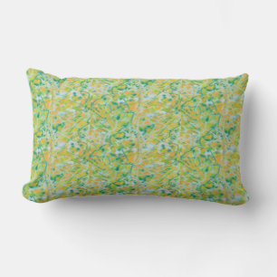 Almofada Lombar Kelly green, bronzeado, Travesseiro azul claro