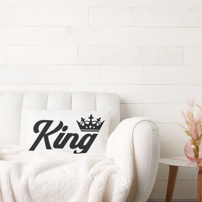 Almofada Lombar King Typografia (Sofá)