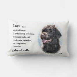 Almofada Lombar Labradoodle Love Is Gifts