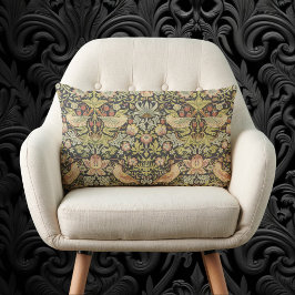 Almofada Lombar Ladrones de Morango por William Morris, Arte Antig