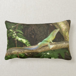 Almofada Lombar Lagarto verde jamaicano
