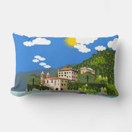 Almofada Lombar Lago Como Itália