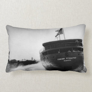 Almofada Lombar Lançamento do vintage de Edmund Fitzgerald