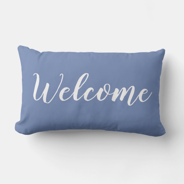 Almofada Lombar LANCE CHIQUE PILLOW_ " boa vinda " (Frente)