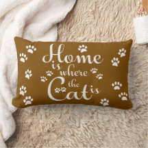Lar é onde o Gato é pequenas patas