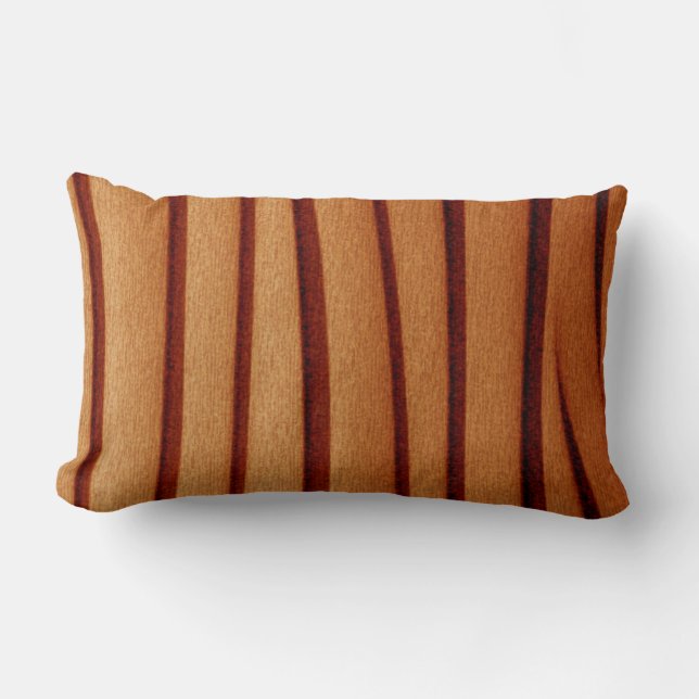 Almofada Lombar Laranja Russo de travesseiro decorativo Queimado (Frente)
