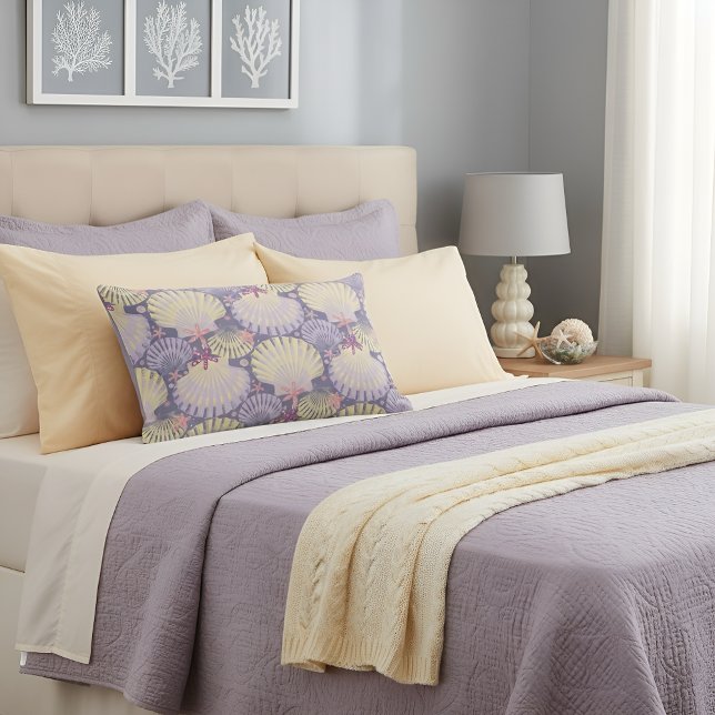 Almofada Lombar Lavanda dos Tesouros do Oceano (Criador carregado)