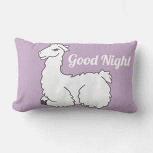 Almofada Lombar Lavanda Sonolenta Llama Boa Noite