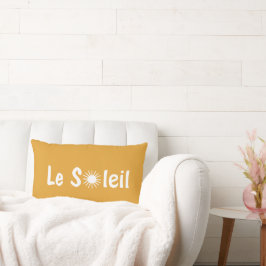 Almofada Lombar Le Soleil Sunshine francês Cores personalizadas 