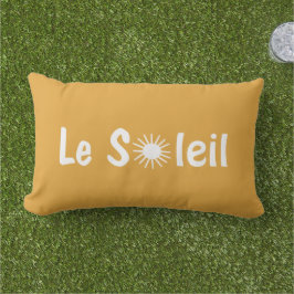 Almofada Lombar Le Soleil Sunshine francês Cores personalizadas 