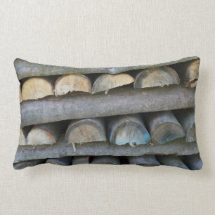 Almofada Lombar lendenkissen com holzmuster modelo madeira