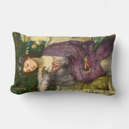 Almofada Lombar Lesbia e seu Sparrow (por Edward John Poynter)
