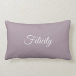 Almofada Lombar Letra Inicial De Script De Nome Personalizado F El<br><div class="desc">Letra Inicial De Script De Nome Personalizado F Travesseiro decorativo De Algodão De Modelo Moderno Elegante.</div>