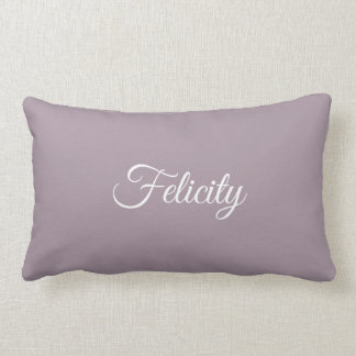 Almofada Lombar Letra Inicial De Script De Nome Personalizado F El