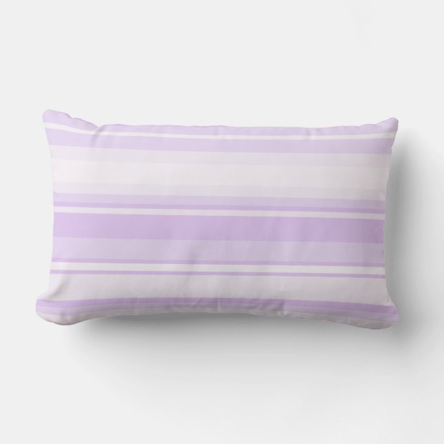 Almofada Lombar Lilac stripes (Frente)